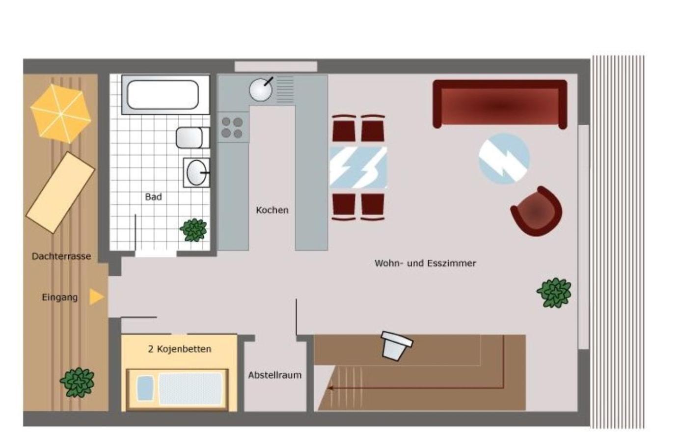 Wohnung Bontje ユイスト エクステリア 写真